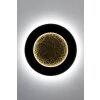 Holländer LUNA Aplique LED Marrón, dorado, Negro, 2 luces