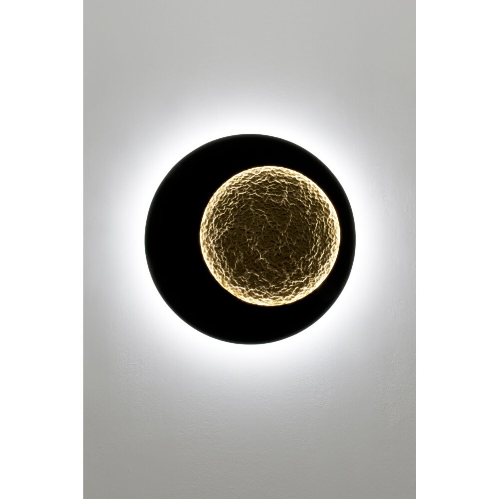 Holländer PLENILUNIO Aplique LED Marrón, dorado, Negro, 2 luces main product photo