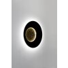 Holländer LUNA Aplique LED Marrón, dorado, Negro, 2 luces