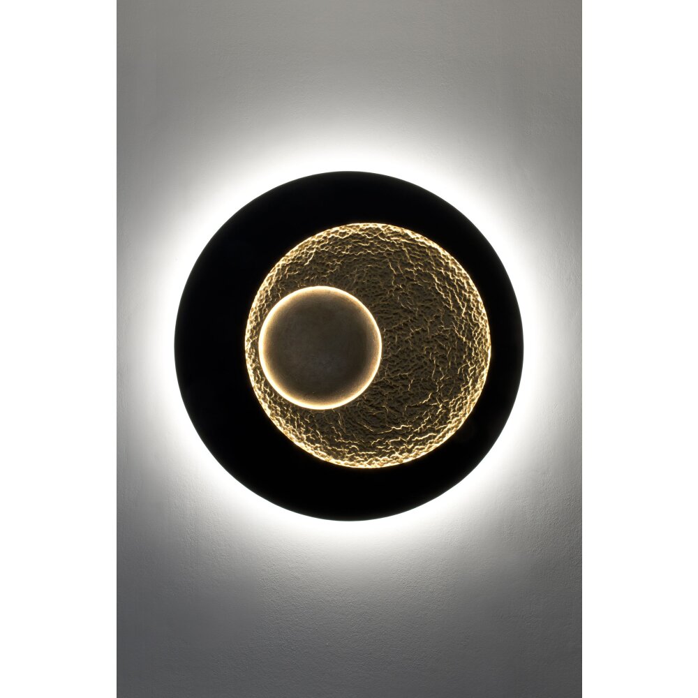Holländer URANO Aplique LED Marrón, dorado, Negro, 3 luces main product photo