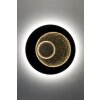 Holländer URANO Aplique LED Marrón, dorado, Negro, 3 luces