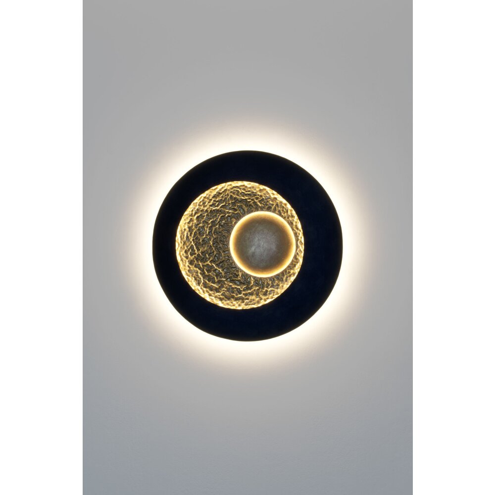 Holländer URANO Aplique LED Marrón, dorado, Negro, 3 luces main product photo