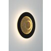 Holländer URANO Aplique LED Marrón, dorado, Negro, 3 luces