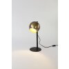 Holländer CLARICE Lámpara de mesa dorado, Negro, 1 luz