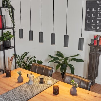 Javel Lámpara Colgante Color madera, Crudo, 6 luces Javel Lámpara Colgante Color madera, Crudo, 6 luces