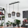 Madancos Lámpara Colgante Latón, Negro, 3 luces