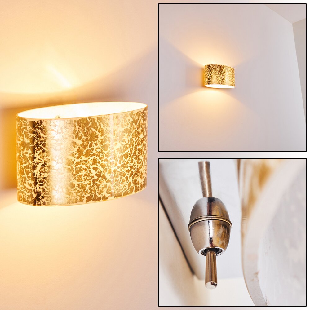 Rapar Aplique Cromo, dorado, 1 luz main product photo