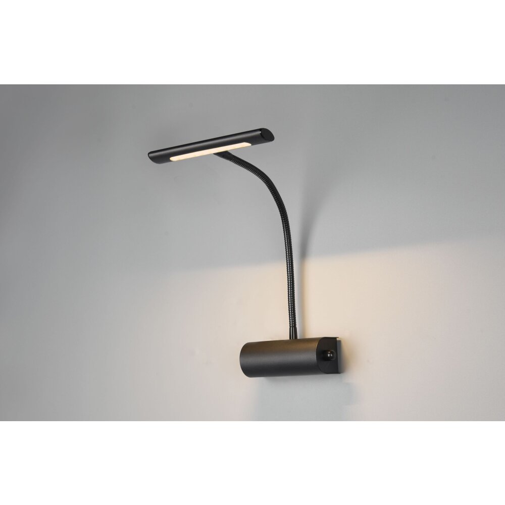 Trio Curtis Aplique LED Negro, 1 luz main product photo