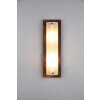 Trio Pali Aplique Madera oscura, 2 luces