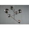 Trio Pure Lámpara Colgante Antracita, 6 luces