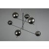 Trio Pure Lámpara Colgante Antracita, 6 luces