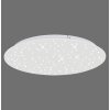 Leuchten-Direkt SPARKLE Lámpara de Techo LED Blanca, 1 luz, Mando a distancia