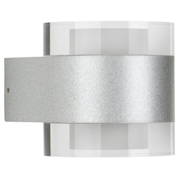 Albert 231 Aplique para exterior LED Blanca, 2 luces