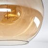 Koyoto  Lámpara de Techo Cristal 30 cm Colores ámbar, 3 luces