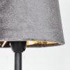Frandina Lámpara de mesa dorado, Gris, 1 luz