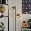 Trajouca Lámpara de Pie Negro, 2 luces
