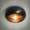 Gralhos Lámpara de Techo Plata Antigua, Negro, 1 luz