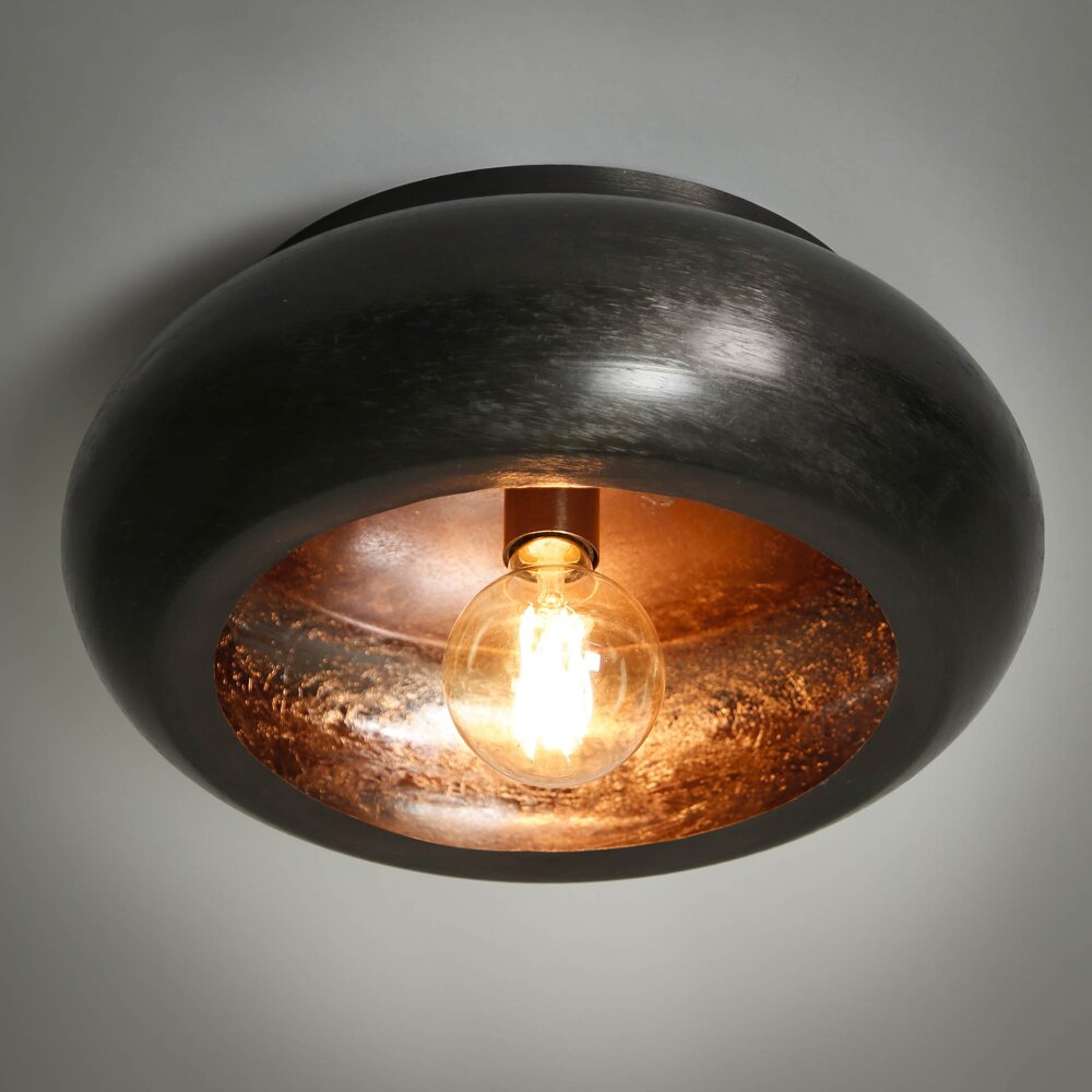 Gralhos Lámpara de Techo Negro, 1 luz main product photo