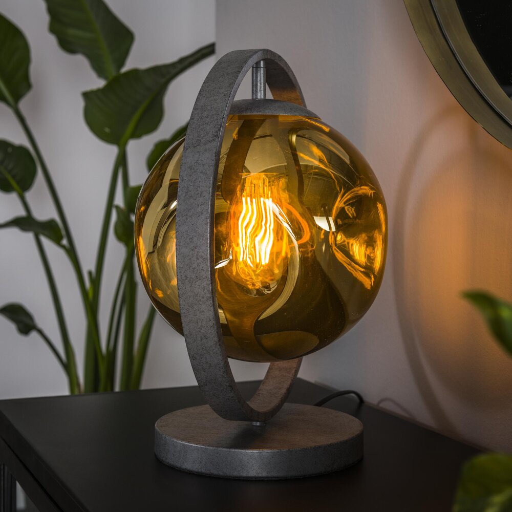 Stellar Lámpara de mesa Antracita, 1 luz main product photo