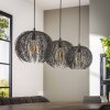 Beach Lámpara Colgante Marrón, Negro, 3 luces
