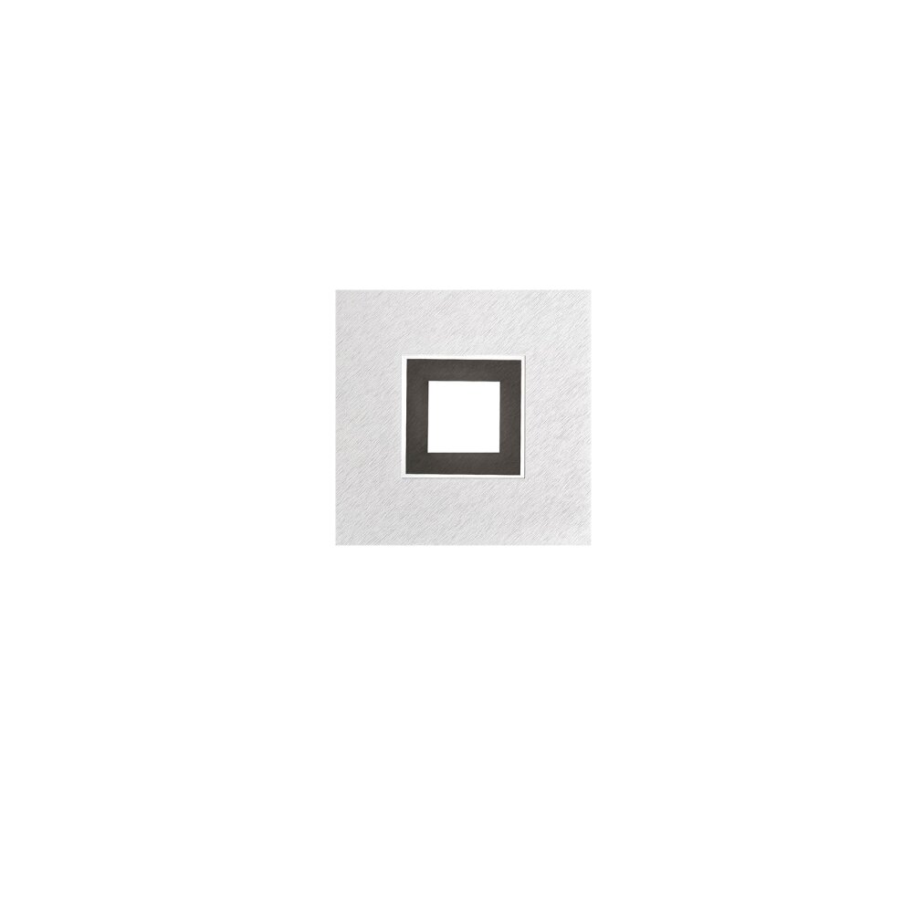 Grossmann KARREE Aplique LED Aluminio, Negro, 1 luz main product photo