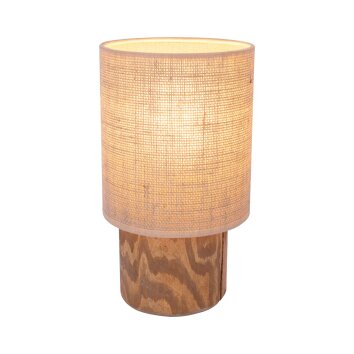 Brilliant Hermon Lámpara de mesa Crudo, 1 luz
