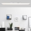 Brilliant Jacinda Lámpara de Techo LED Blanca, 1 luz, Mando a distancia