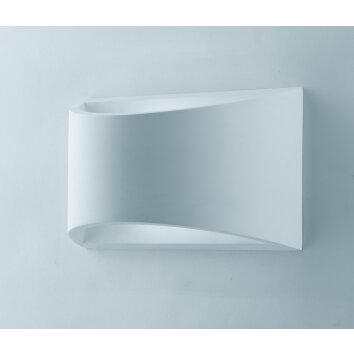 Luce Design Astron Aplique puede ser pintada con colores estándar, Blanca, 1 luz