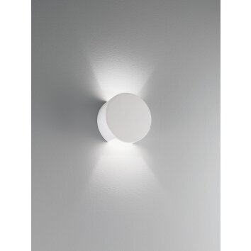 Luce Design Leiron Aplique puede ser pintada con colores estándar, Blanca, 1 luz