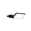 Luce Design Book Aplique LED Negro, 1 luz