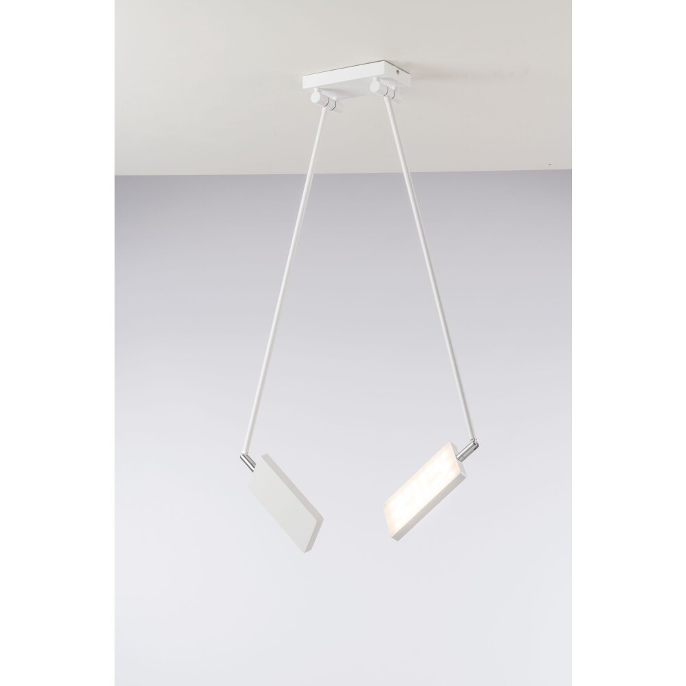 Luce Design Book Lámpara de Techo LED Blanca, 2 luces main product photo