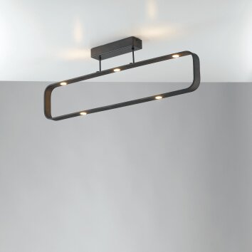 Luce Design Moka Lámpara de Techo LED Moca, 7 luces