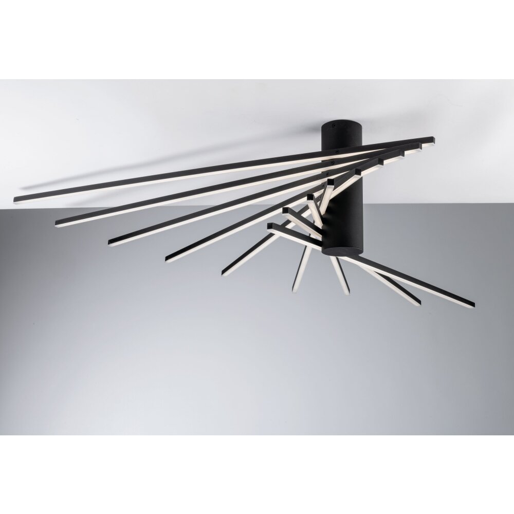 Luce Design Shanghai Lámpara de Techo LED Negro, 9 luces main product photo