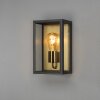 Konstsmide Carpi Aplique para exterior Latón, Negro, 1 luz