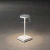 Konstsmide Scilla Lámpara de mesa LED Blanca, 1 luz