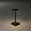 Konstsmide Scilla Lámpara de mesa LED Negro, 1 luz