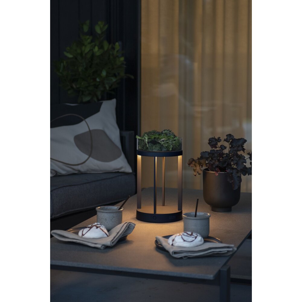 Konstsmide Chieti Lámpara de mesa LED Negro, 1 luz main product photo
