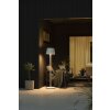 Konstsmide Pomezia Lámpara de pie para exterior LED Blanca, 1 luz, Cambia de color