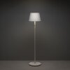 Konstsmide Pomezia Lámpara de pie para exterior LED Blanca, 1 luz, Cambia de color