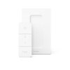 Philips Hue Buckram Lámpara de Techo LED Negro, 4 luces, Mando a distancia