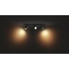 Philips Hue Runner Lámpara de Techo LED Negro, 3 luces, Mando a distancia