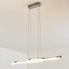 Thilo Lámpara Colgante LED Cromo, 2 luces
