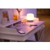 Philips WiZ Hero Lámpara de mesa LED Blanca, 1 luz, Mando a distancia, Cambia de color