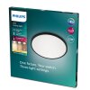 Philips Superslim CL550 Lámpara de Techo LED Negro, 1 luz