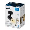 Philips WiZ IMAGEO Lámpara de Techo LED Negro, 1 luz
