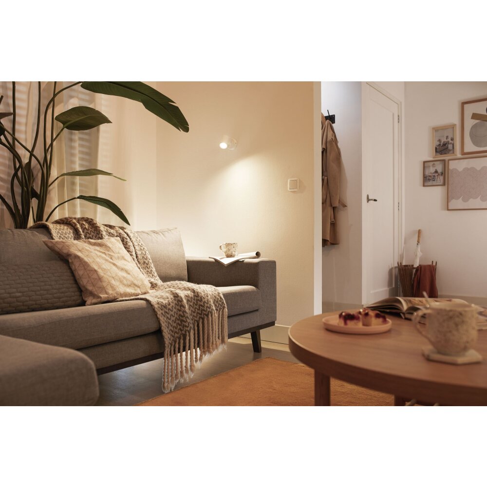 Philips WiZ IMAGEO Lámpara de Techo LED Blanca, 1 luz, Cambia de color main product photo