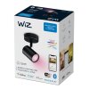 Philips WiZ IMAGEO Lámpara de Techo LED Negro, 1 luz, Cambia de color