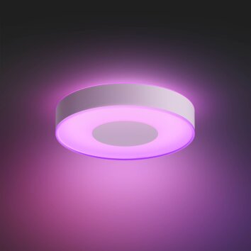 Philips Hue Infuse Lámpara de Techo LED Blanca, 1 luz, Cambia de color