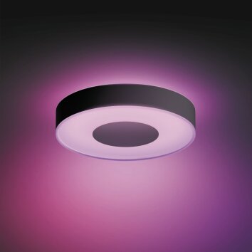 Philips Hue Infuse Lámpara de Techo LED Negro, 1 luz, Cambia de color