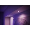 Philips Hue Centura Lámpara empotrable LED Blanca, 1 luz, Cambia de color